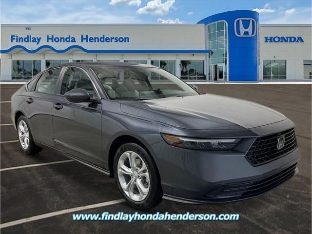 new 2025 Honda Accord car, priced at $29,445