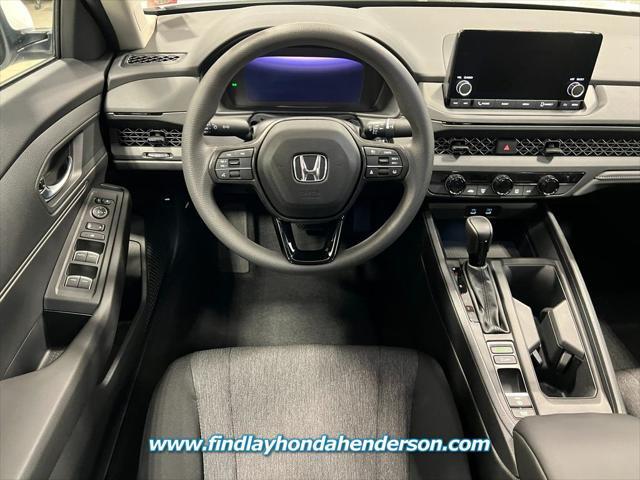 new 2025 Honda Accord car, priced at $29,445