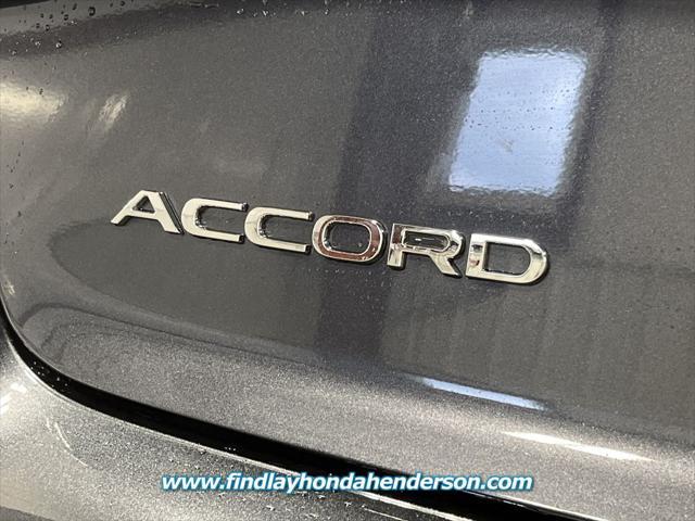 new 2025 Honda Accord car, priced at $29,445