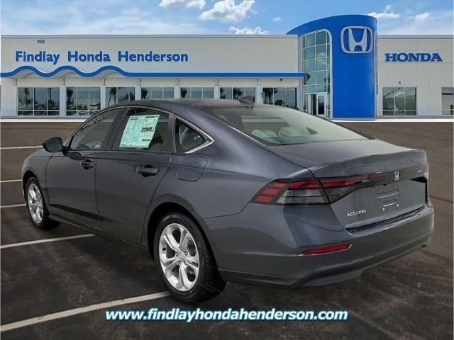 new 2025 Honda Accord car, priced at $29,445