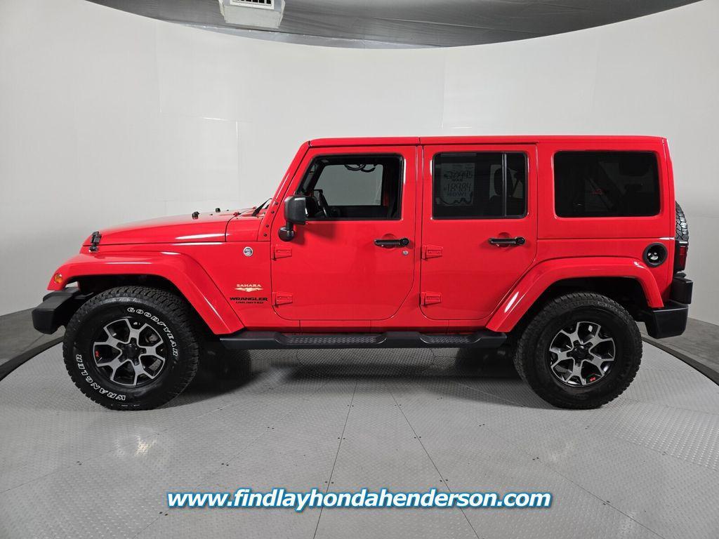 used 2015 Jeep Wrangler Unlimited car, priced at $18,984