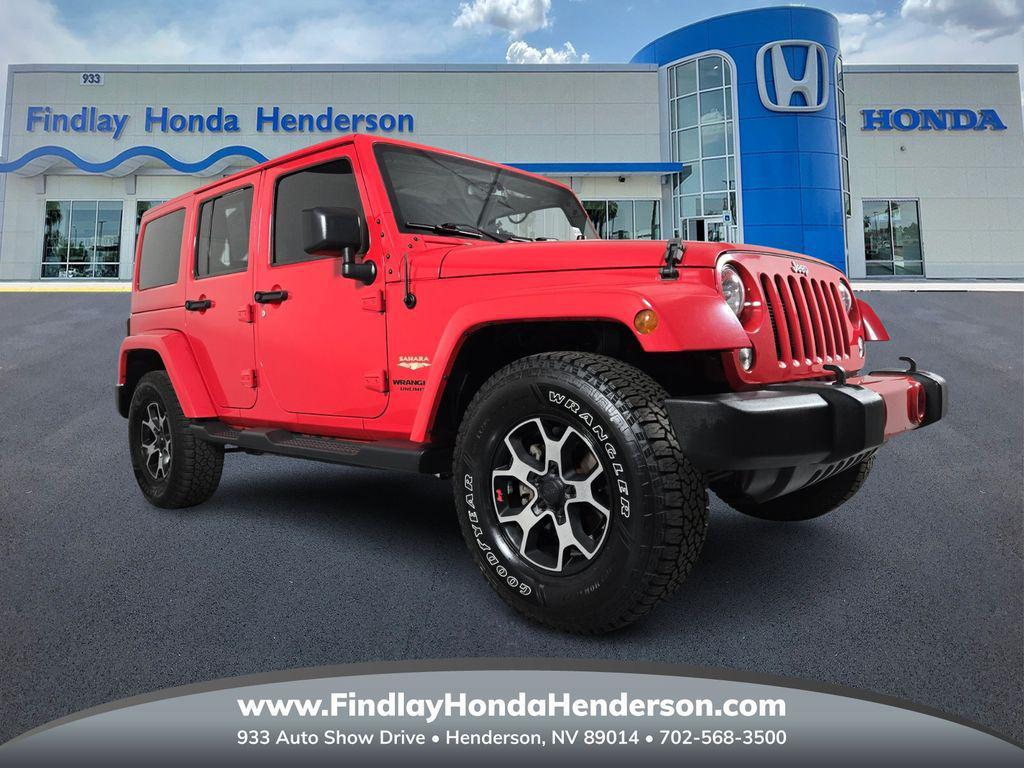 used 2015 Jeep Wrangler Unlimited car, priced at $18,984