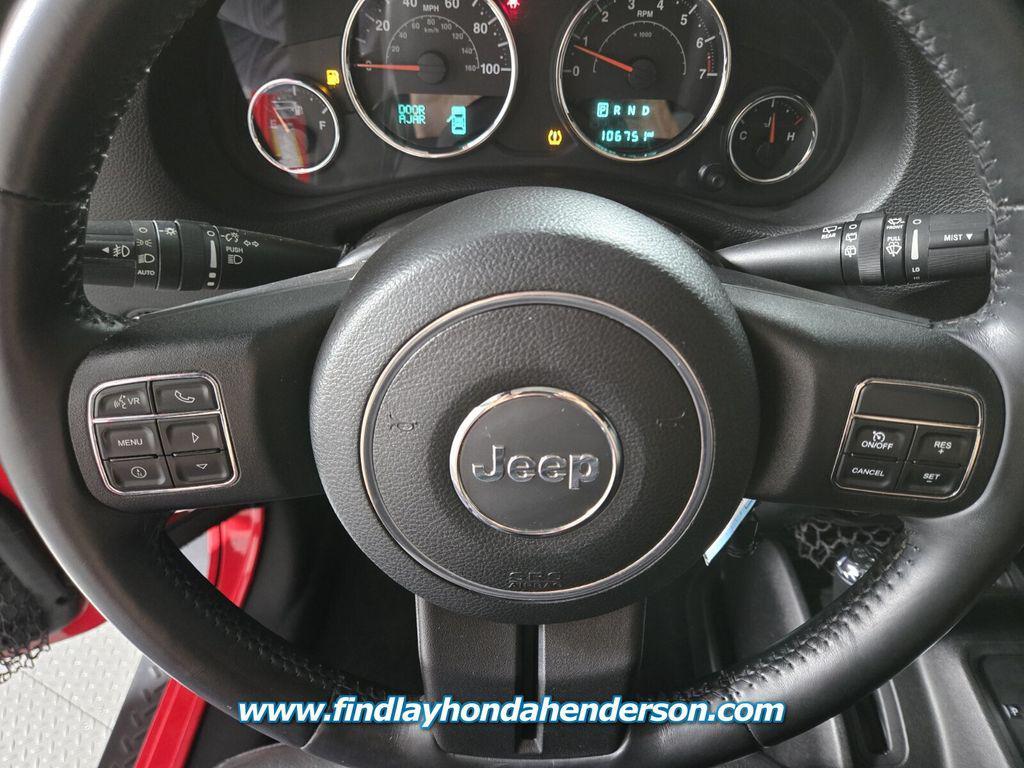 used 2015 Jeep Wrangler Unlimited car, priced at $18,984