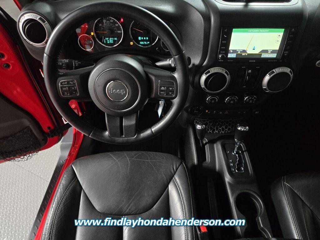 used 2015 Jeep Wrangler Unlimited car, priced at $18,984