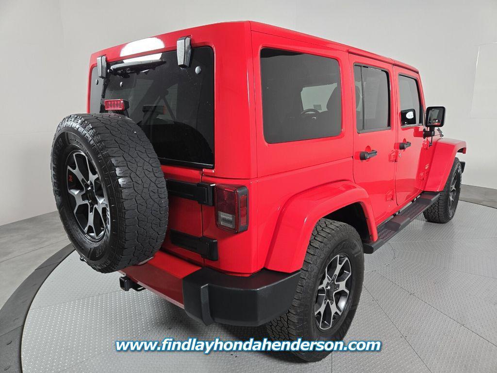 used 2015 Jeep Wrangler Unlimited car, priced at $18,984