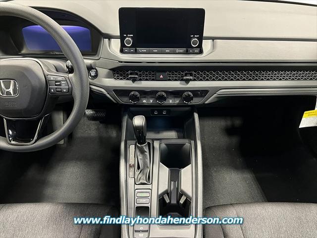 new 2025 Honda Accord car, priced at $29,445