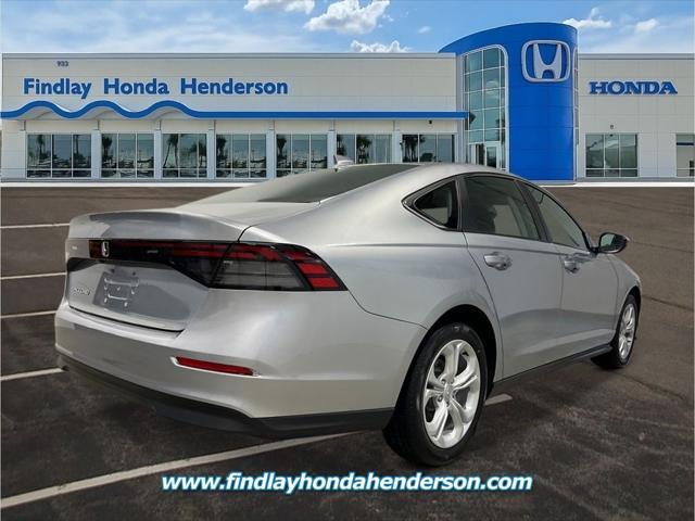 new 2025 Honda Accord car, priced at $29,445