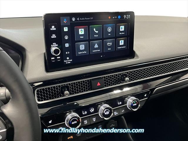 new 2025 Honda Civic Hybrid car, priced at $33,187