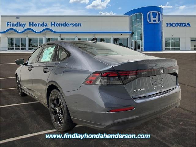 new 2025 Honda Accord car, priced at $31,710