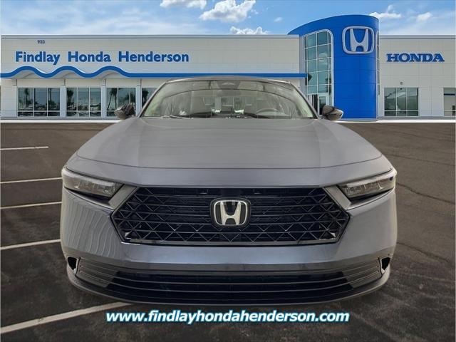 new 2025 Honda Accord car, priced at $31,710