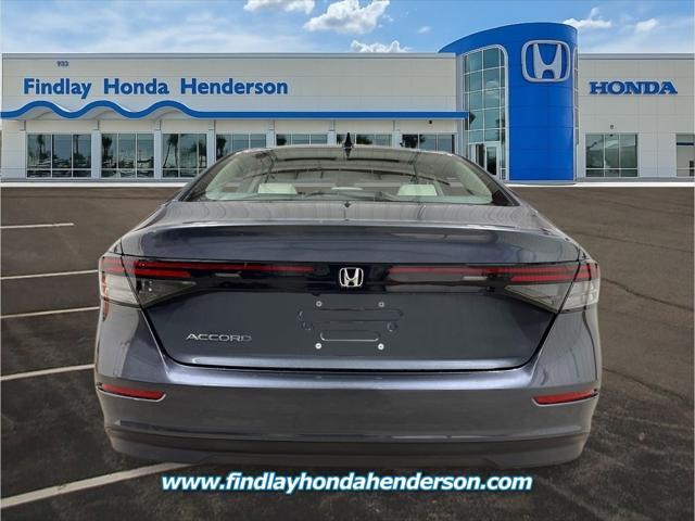 new 2025 Honda Accord car, priced at $31,710