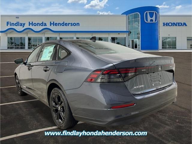 new 2025 Honda Accord car, priced at $31,710