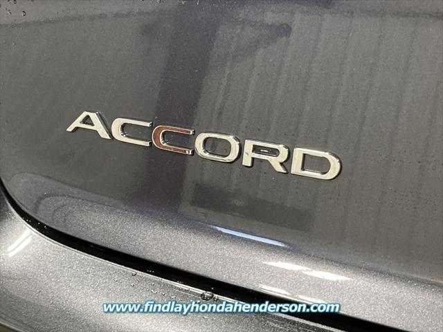 new 2025 Honda Accord car, priced at $29,445