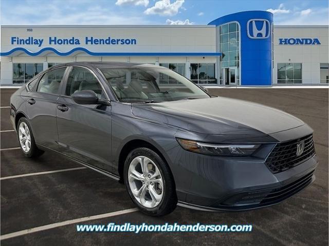 new 2025 Honda Accord car, priced at $29,445