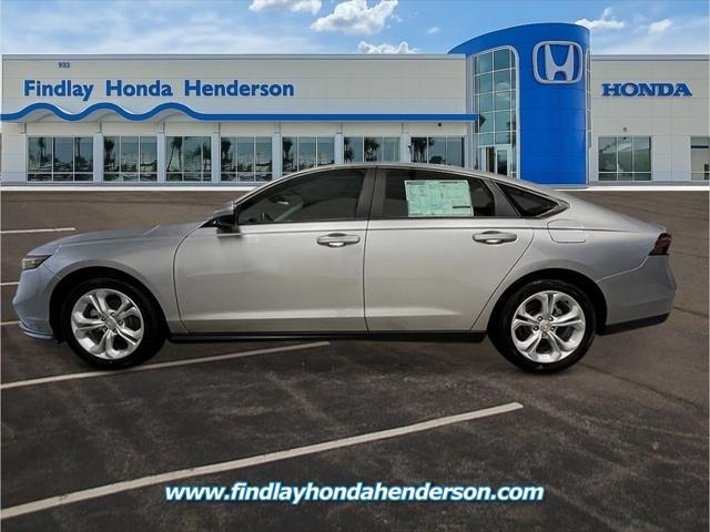 new 2025 Honda Accord car, priced at $29,445