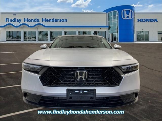 new 2025 Honda Accord car, priced at $29,445