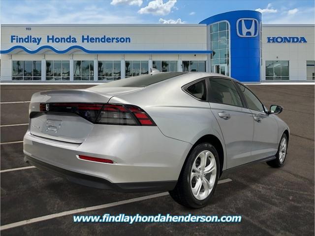new 2025 Honda Accord car, priced at $29,445