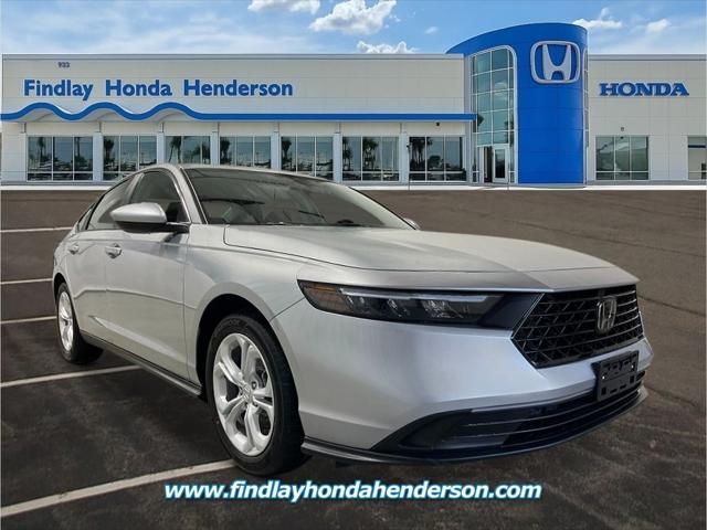 new 2025 Honda Accord car, priced at $29,445