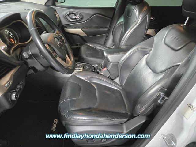 used 2018 Jeep Cherokee car, priced at $13,984