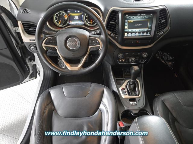 used 2018 Jeep Cherokee car, priced at $13,984