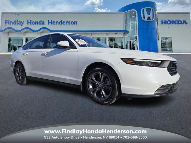 used 2024 Honda Accord car, priced at $26,484