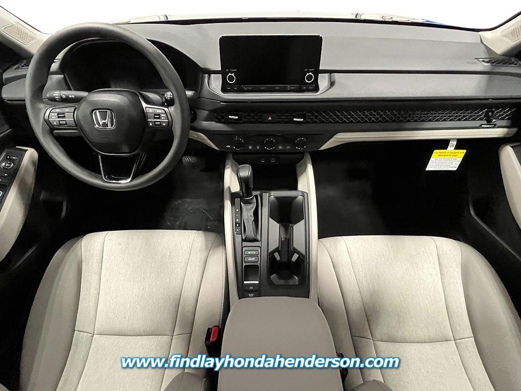 new 2025 Honda Accord car, priced at $30,610
