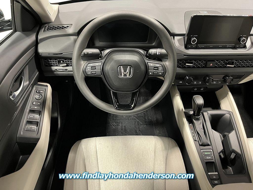 new 2025 Honda Accord car, priced at $30,610