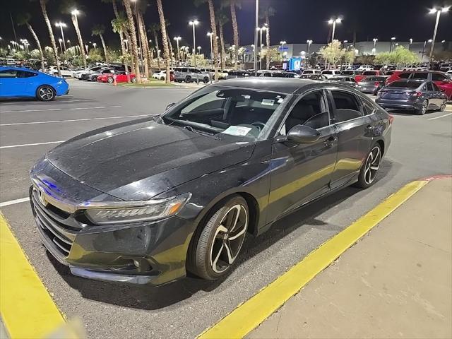 used 2021 Honda Accord car, priced at $24,800