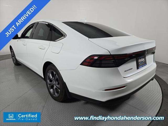 used 2023 Honda Accord car, priced at $26,984