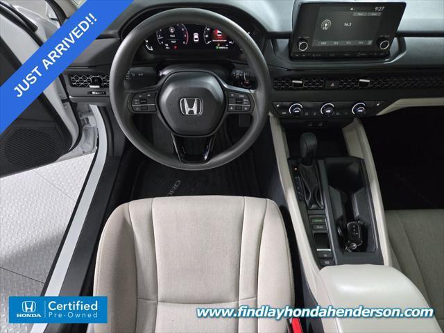 used 2023 Honda Accord car, priced at $26,984