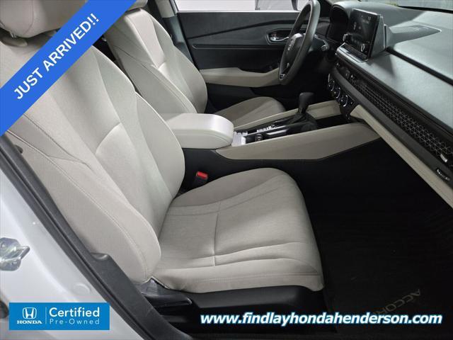 used 2023 Honda Accord car, priced at $26,984