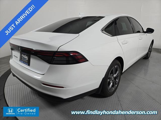 used 2023 Honda Accord car, priced at $26,984