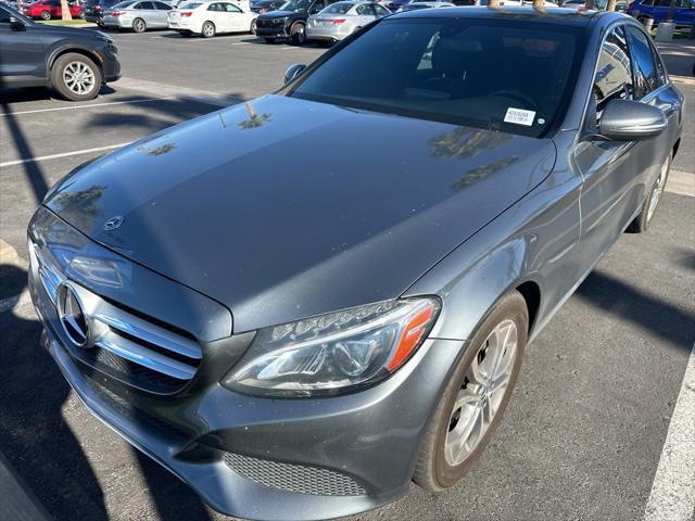 used 2018 Mercedes-Benz C-Class car, priced at $20,984