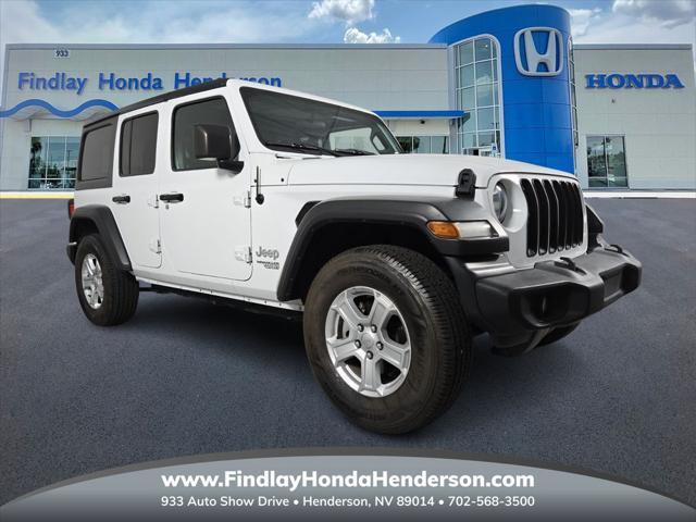 used 2019 Jeep Wrangler Unlimited car, priced at $24,984