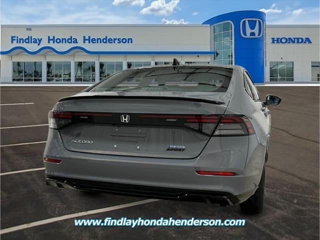 new 2025 Honda Accord Hybrid car, priced at $36,980