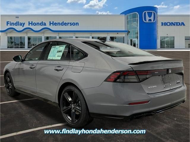 new 2025 Honda Accord Hybrid car, priced at $36,980