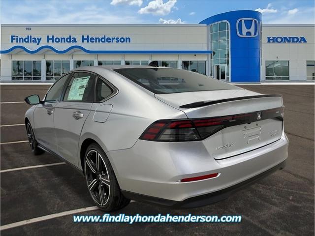 new 2025 Honda Accord Hybrid car, priced at $34,805