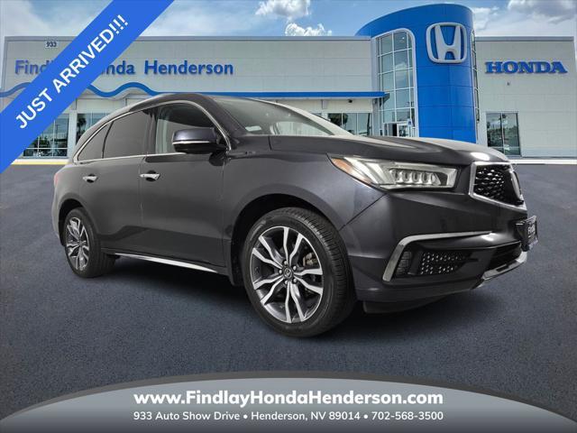 used 2019 Acura MDX car, priced at $26,484