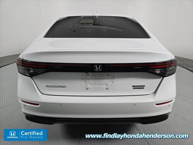 used 2023 Honda Accord Hybrid car, priced at $32,984