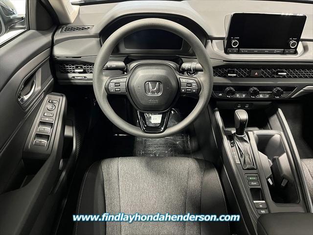 new 2025 Honda Accord car, priced at $32,165