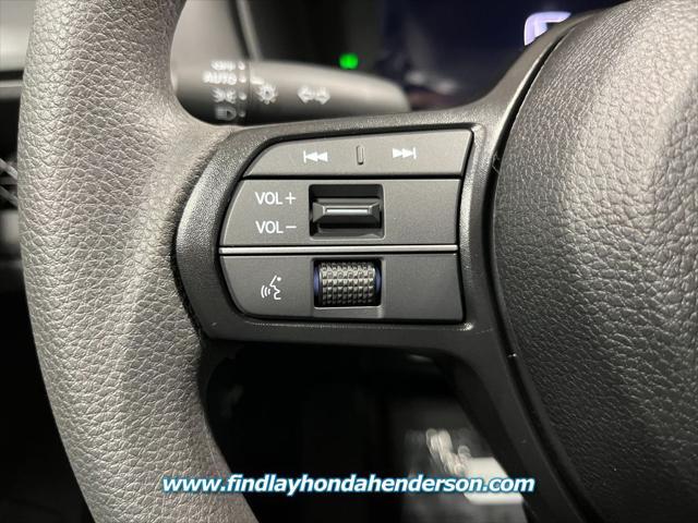 new 2025 Honda Accord car, priced at $32,165
