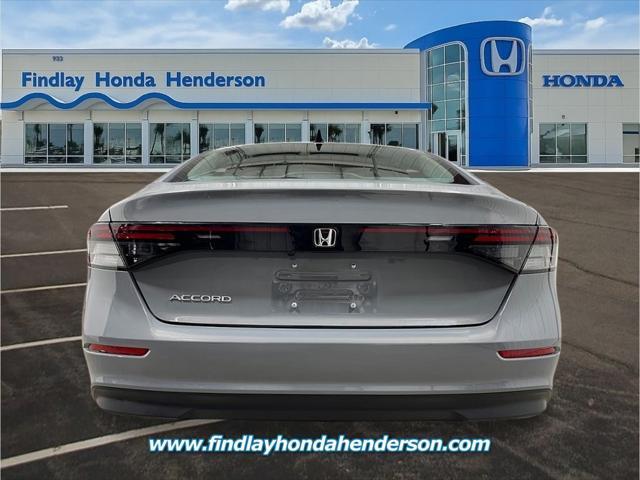 new 2025 Honda Accord car, priced at $32,165