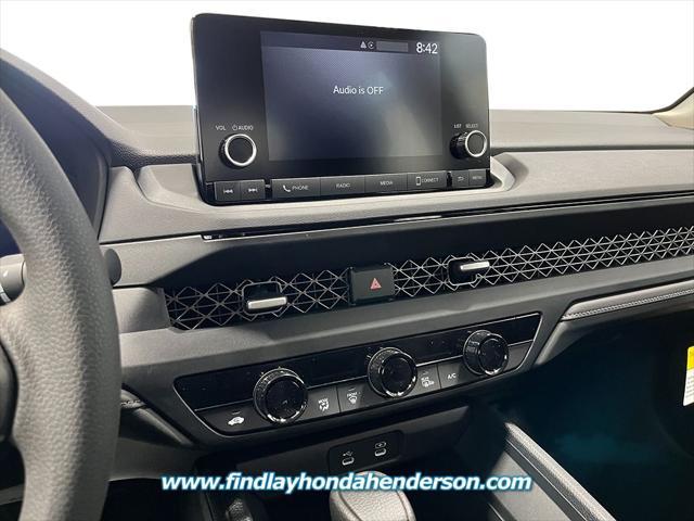 new 2025 Honda Accord car, priced at $32,165