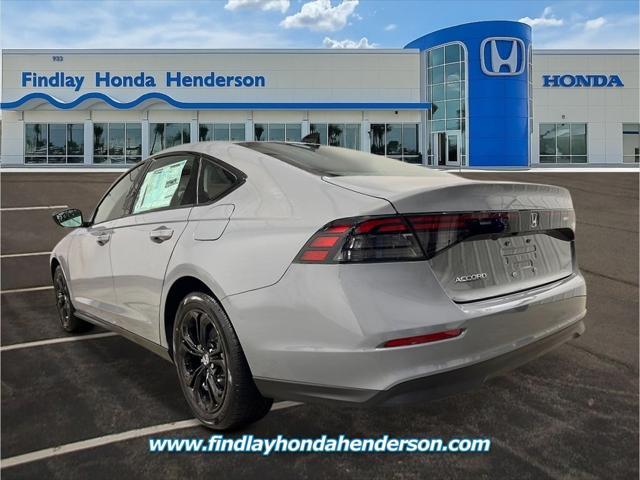 new 2025 Honda Accord car, priced at $32,165