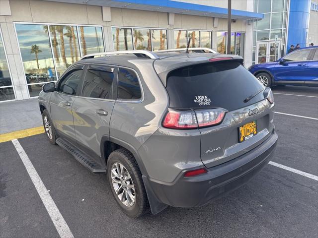 used 2021 Jeep Cherokee car, priced at $19,484