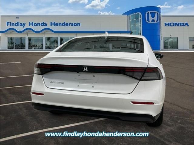 new 2025 Honda Accord car, priced at $29,900