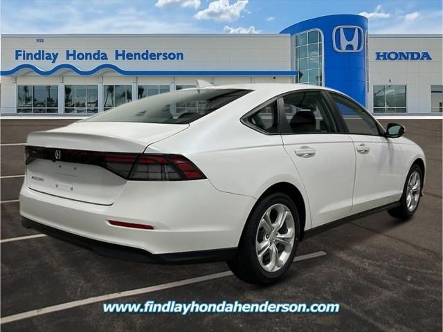 new 2025 Honda Accord car, priced at $29,900
