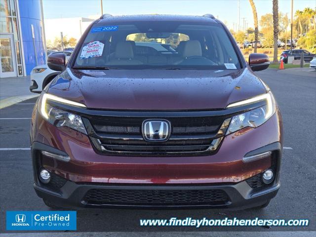 used 2022 Honda Pilot car, priced at $33,984