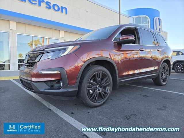 used 2022 Honda Pilot car, priced at $33,984