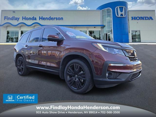 used 2022 Honda Pilot car, priced at $33,984